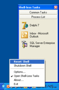 Shell Reset screenshot